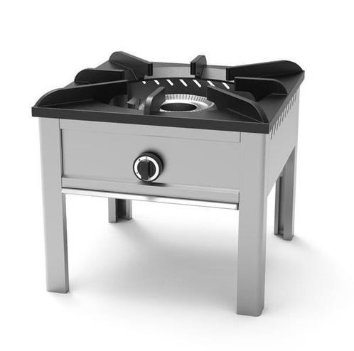 Hokker | Gas | 1 Brander (Enkele Ring) | 12kW |UNNI-COOKING, Zakelijke goederen, Horeca | Keukenapparatuur, Nieuw in verpakking