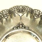 Imposante Djokja zilveren broodmand/fruitschaal XXL -, Antiek en Kunst