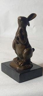 Milo (1910-1978) - sculptuur, Le Lapin et Sa Carotte - 13.5
