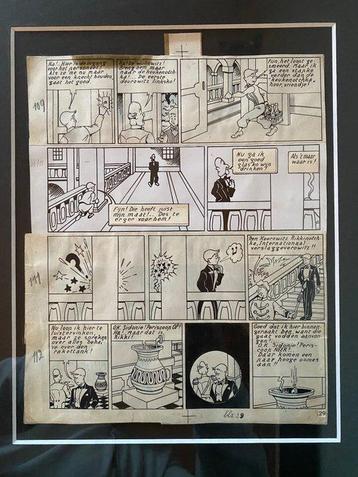 Willy Vandersteen - 1 Original page - Suske en Wiske -, Nieuw