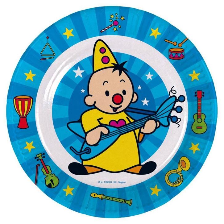 Bumba Borden 23cm 8st, Hobby en Vrije tijd, Feestartikelen, Nieuw, Verzenden