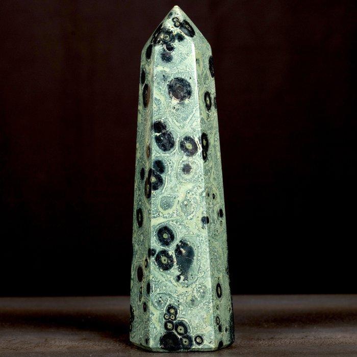 Kambaba Jasper Obelisk - Beste kwaliteit - Hoogte: 230 mm -, Antiek en Kunst, Curiosa en Brocante