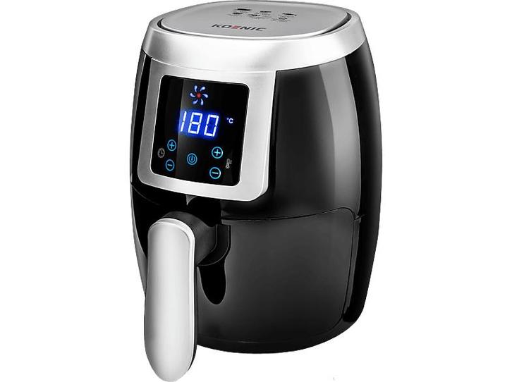 Koenic -  Airfryer (kaf 2110 B) - Zwart, Elektronische apparatuur, Airfryers, Airfryer, Nieuw, 1500 gram of meer, Verzenden