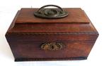Theekistje / doosje - Padauk - Circa 1800, Antiek en Kunst