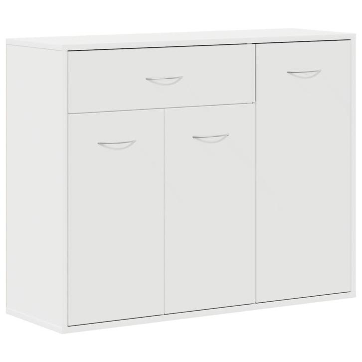 Dressoir Wit | OP = OP | 46% Voordeel, Huis en Inrichting, Kasten | Dressoirs, 50 tot 100 cm, 25 tot 50 cm, Nieuw, Overige houtsoorten