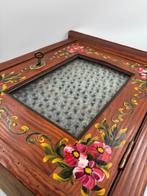 Kast - Hout, Glas - Wandvitrine Holz