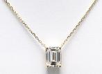 Zonder Minimumprijs - Ketting - 18 karaat Witgoud -  3.54ct.