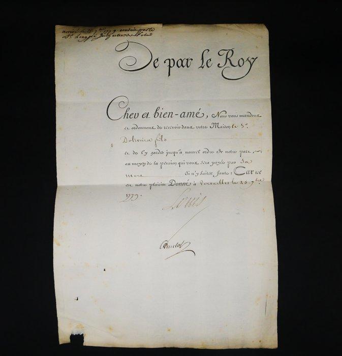 Louis XVI [secrétaire] - Au supérieur de la charité de, Verzamelen, Film en Tv