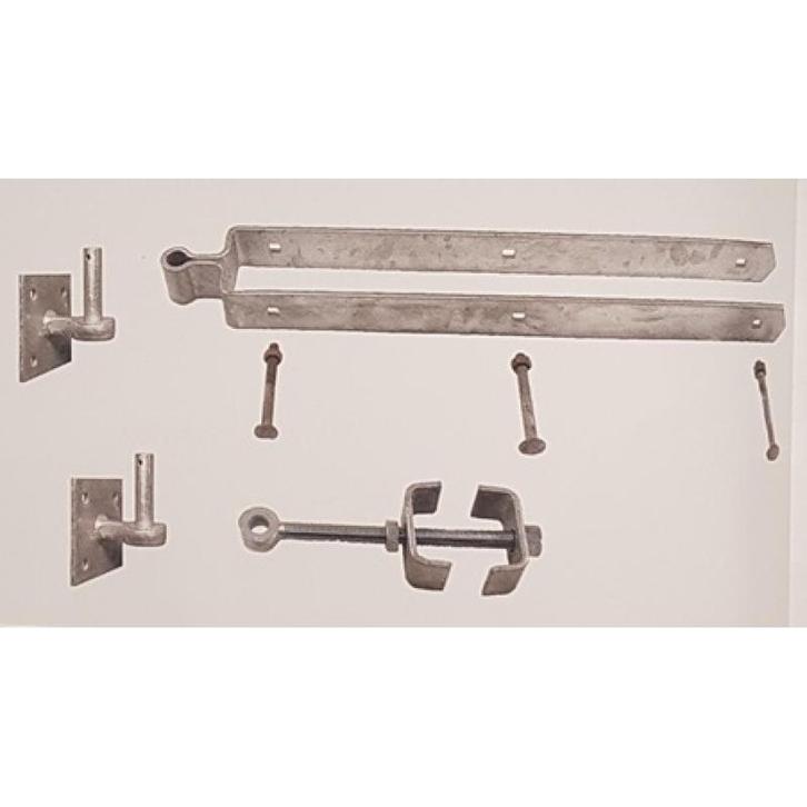 Scharnieren easyfit voor houten weidepoort - voor simpele en, Dieren en Toebehoren, Stalling en Weidegang