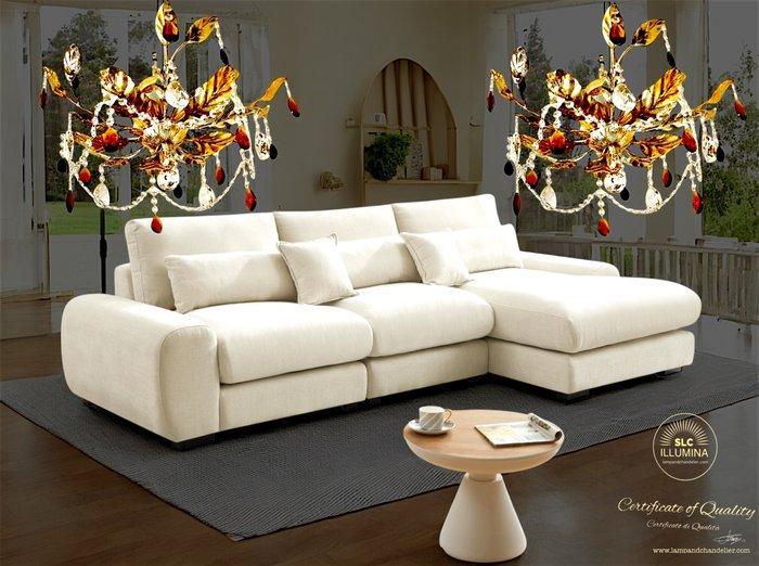 SLC Illumina - MG - Plafondlamp (2) - Smeedijzer - Plafon La, Antiek en Kunst, Kunst | Designobjecten