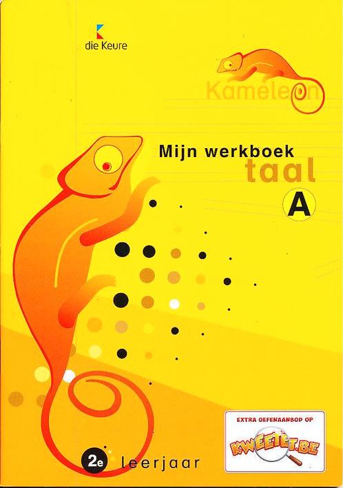 Kameleon Werkboek Taal A 2e leerjaar, Livres, Livres scolaires, Envoi