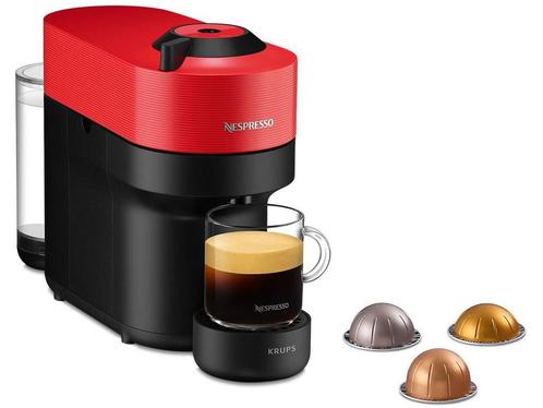 Krups Vertuo Pop Spicy Red koffiecupmachine XN9205, Elektronische apparatuur, Koffiezetapparaten, Zo goed als nieuw, Verzenden