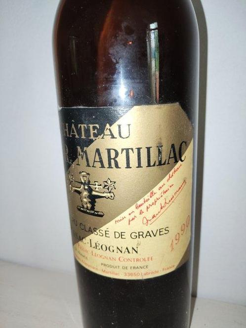1990 Chateau Tour Martillac & Chateau Malartic-Lagraviere -, Verzamelen, Wijnen