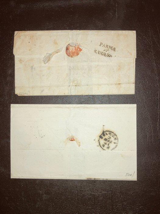 Italiaanse oude staten 1860/1860 - Paar brieven uit het, Postzegels en Munten, Postzegels | Europa | Italië
