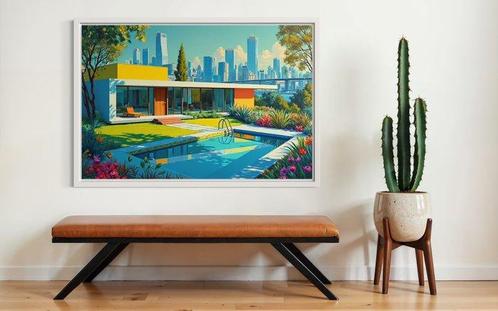 KOYA (1967) - Bauhaus Project # 8 Toile XXL, Antiek en Kunst, Kunst | Designobjecten