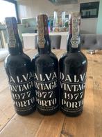 1977 C. da Silva Dalva - Douro Vintage Port - 3 Flessen, Nieuw