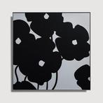 Donald Sultan (1951) - Black Poppies in Cement