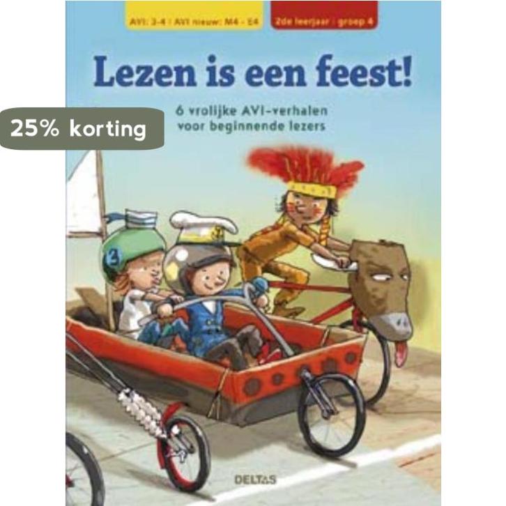 Lezen is een feest! 9789044747348 Karine Aerts, Boeken, Kinderboeken | Jeugd | onder 10 jaar, Gelezen, Verzenden