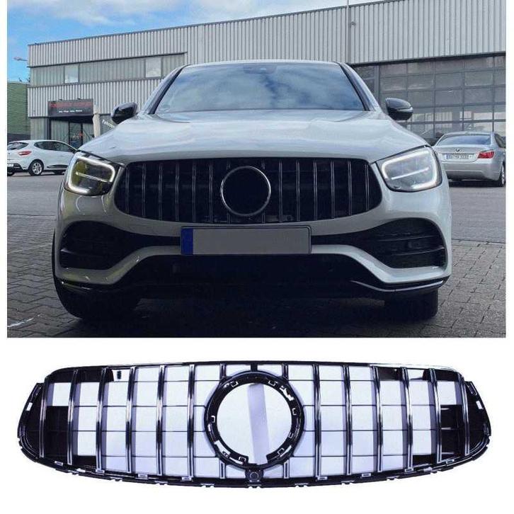 Grill voor mercedes glc - glc coupé facelift chrome, Auto-onderdelen, Carrosserie