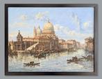 Paolo Rizzi (XX) - Venezia, Santa Maria della Salute, Antiquités & Art