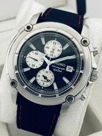 Seiko - Panda - Chronograph - Alarm - Date - Zonder, Handtassen en Accessoires, Horloges | Heren, Nieuw
