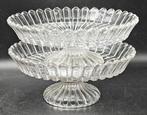 Baccarat - Taartstandaard (2) - Kristal - taartenstandjes, Antiquités & Art