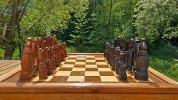 Jeu déchecs - Blackwood & Mahogany - Bois rare