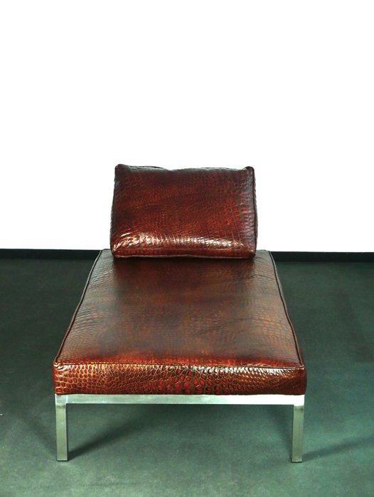 Dinger International Germany - Slaapbank - Leder, Staal, Antiek en Kunst, Curiosa en Brocante