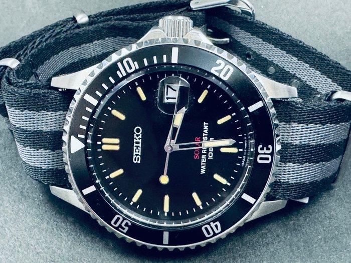 Seiko - Solar DIver - Sans Prix de Réserve - V157-HAD0, Handtassen en Accessoires, Horloges | Antiek
