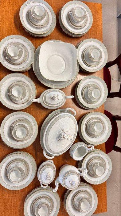 Richard Ginori - Tafelservies (104) - Form A-86 - Porselein, Antiek en Kunst, Antiek | Meubels | Tafels