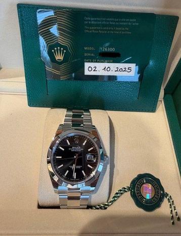 Rolex - Datejust II - 126300 - Heren - 2025 beschikbaar voor biedingen