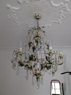 Kroonluchter - IJzer - Rozenbottel keramiek, Antiek en Kunst