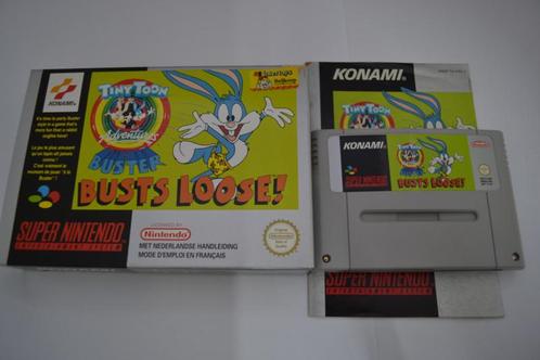 Tiny Toon Adventures Buster Busts Loose (SNES FAH CIB), Games en Spelcomputers, Games | Nintendo Super NES
