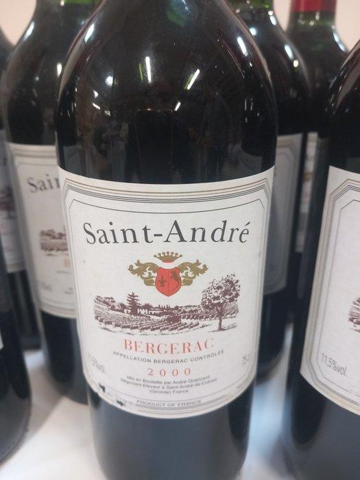 2000 Saint André - Bergerac - 12 Flessen (0.75 liter), Collections, Vins