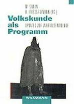 Volkskunde als Programm: Updates zur Jahrtausendwende  Book, Boeken, Verzenden, Zo goed als nieuw