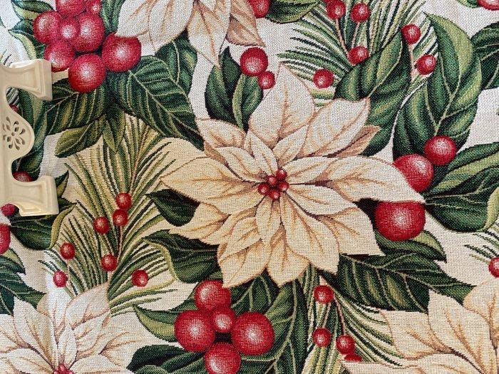san Leucio - Grote traditioneel kerst gobelin tafellaken -, Diversen, Kerst