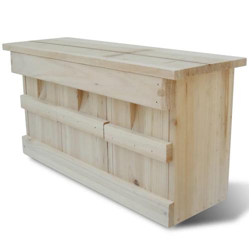 vidaXL Nestkast voor huismus 44 x 15,5 x 21,5 cm, Tuin en Terras, Vogelhuisjes en Vogelbaden, Nieuw, Verzenden