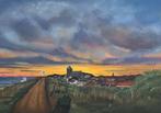 DingemanseArt - Zoutelande bij ondergaande zon - XXL, Antiek en Kunst