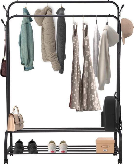 2dekans | Brixy Kledingrek - Kledingrek Dubbel -, Kleding | Dames, Kledinghangers, Ophalen of Verzenden