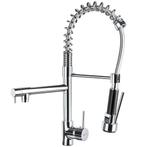 tectake Flexibele keukenkraan met 2 kranen en verwijderbare, Verzenden