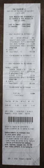 Thomson THR385 Digitale camera, Nieuw