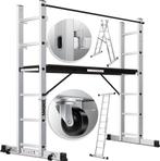 MASKO® Kamersteiger Aluminium - Multifunctionele Ladder - Zi, Verzenden, Nieuw