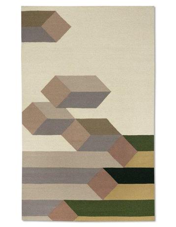 Nilo Kilim - Kelim - 200 cm - 125 cm - Kilima + coussin pour