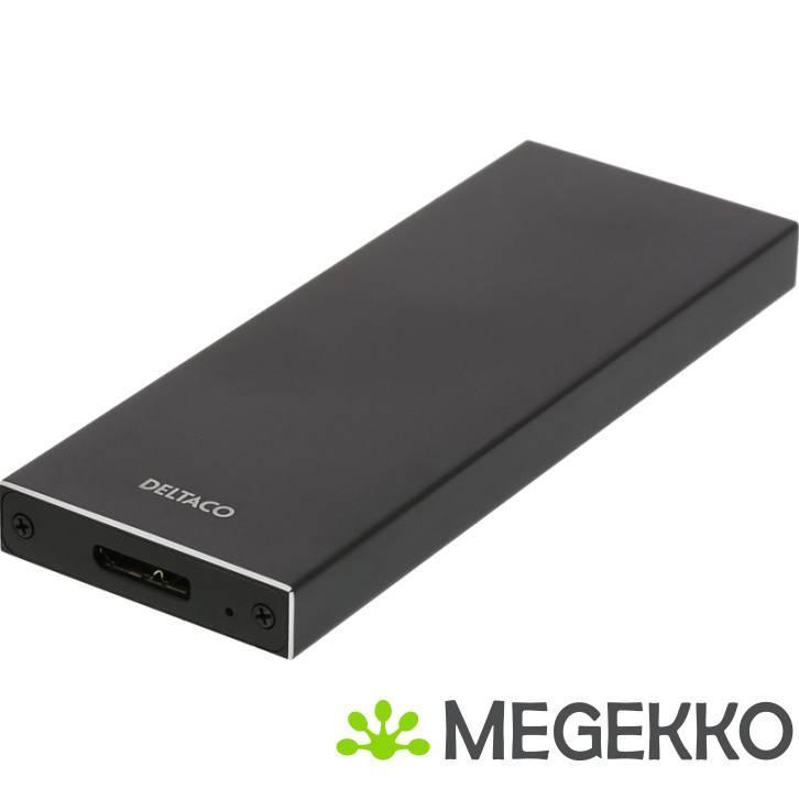 Deltaco MAP-K16N M.2 SSD Behuizing, Informatique & Logiciels, Boîtiers d'ordinateurs, Envoi