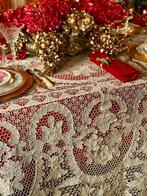 Magnifieke Burano kantmantel, prachtig handwerk. -