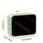 Mini labelprinter p15 labelmaker groen incl software met 1, Nieuw
