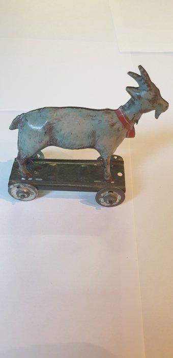 Meier - Blikken speelgoed - Antique Tin Penny Toy, Goat On, Antiek en Kunst, Antiek | Speelgoed