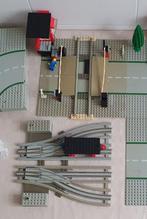 Lego Set - Classic - Treinweg overgang + diverse autos in, Kinderen en Baby's, Nieuw