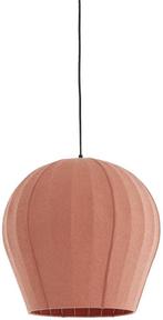 2dekans | Light & Living Hanglamp Zagori Ø44cm Koraalrood –, Huis en Inrichting, Ophalen of Verzenden, Nieuw