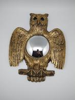 Miroir - Résine, Verre, Métal - vintage uil bolspiegel